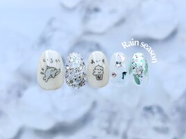 梅雨限定★季節定額デザイン