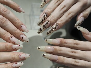 ヌクレオ(n‘ucleo)/バレンタインネイル