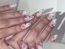 宝石ネイル