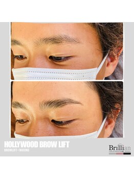 ブリリアン/メンズ眉毛 プロサッカー選手