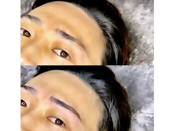 ボス ブロウ 天白店(BOSS BROW)/【メンズ眉毛】before after