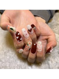 さくらんぼネイル