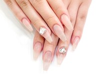 ネイルコレクション ピンク(Nail Collection Pink)/長さ出しジェル☆フリー♪ハート