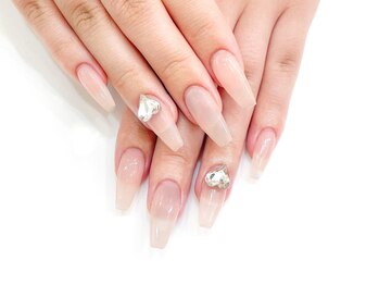 ネイルコレクション ピンク(Nail Collection Pink)/長さ出しジェル☆フリー♪ハート