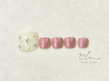 オル('olu)/フットネイル/持ち込みデザイン