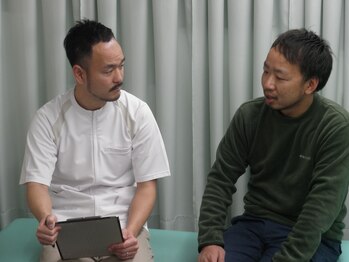 さくら整体 整骨院 四日市/カウンセリング風景
