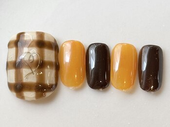 カラ ネイル 中津店(calla nail)/甘いハート♪