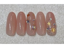 クリスマスネイル