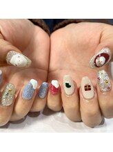 ミヤビネイル(miyabi nail)/クリスマスネイル