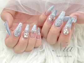 ツイードネイル