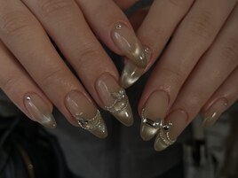 蝶々ネイル