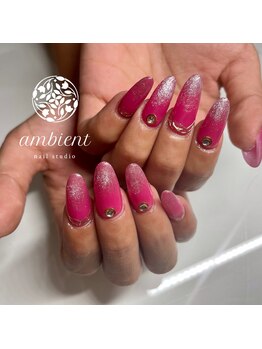 ネイルスタジオ アンビエント 表町店(Nail Studio ambient)/グラデーションネイル