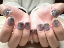 アミュリー ネイル アトリエ(Amury nail atelier)/ニュアンス 大理石 くすみカラー