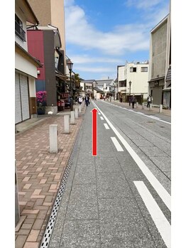 ロレインブロウ 成田店/駅からのアクセス２