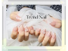 トレンドネイルスタジオ(Trend Nail Studio)/ナチュラルなオーロラフレンチ