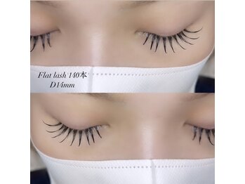 フーフロー(Fooflow)/Flat lash 140本