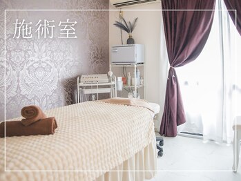 ビジュー(Be-joux)/明るくも落ち着きのある施術室
