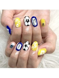 アニメモチーフネイル