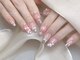 ベリルネイル 大久保店(Beryl NAIL)の写真/理想の長さに調整可能だから、『短すぎる/長すぎる』にならない♪チップスカルプなら短いお爪の方にも◎