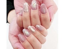 ハーティーネイル 自由が丘南口店(heartynail)の雰囲気（マグネット、ミラーネイル、ガラスフレンチ、ツイード、ベッコウ）