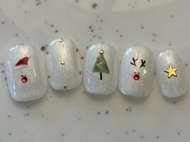 ホワイトXmasサンタツリー¥8800