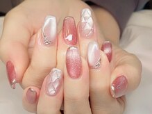 トリーシア(Nail & Beauty Salon Tri-xia)/ツイードネイル