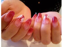アロアロネイル(aloalo nail)/大人美しいお花Nail