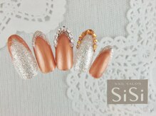 シシ(SiSi)/グリッター＆ビジューフレンチ★