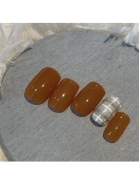 チェックネイル