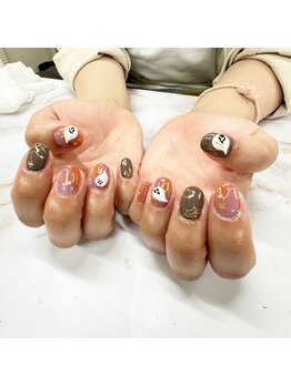 ガレ(Galet)/ハロウィンネイル!