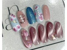 チェス(chess)/桜ネイル