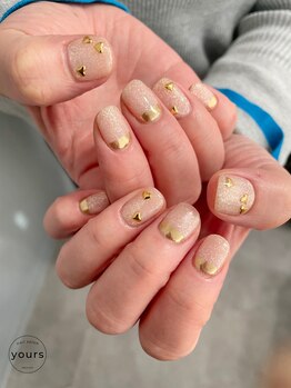 ユアーズ(yours)/定額simple＊ハートネイル