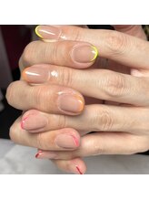 アイリッシュネイル 久屋大通店(Irish Nail)/細フレンチ
