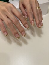 ネイルスタンド ツキイチ(NAIL STAND)/ミラーフレンチ