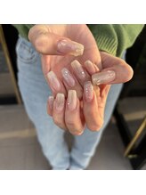 トータルサロン 白べぇーっ プラス/春ネイル