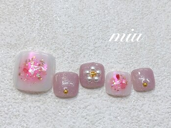 ミウ ネイル(miu nail)/Footオススメ定額★新規¥7490