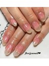 グラデーションデザインnail