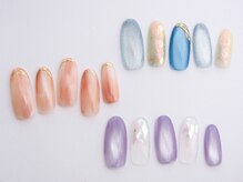 Otter'sNail【マグネット/スカルプ/フィルイン/パラジェル/持ち込み】/定額デザインコース　¥7500