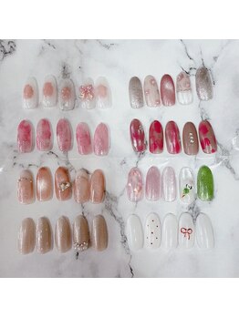 店舗限定デザイン　4月ハンド