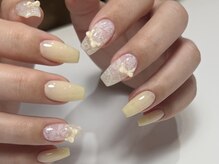プラス サード(Plus 3rd)/レースネイル　by yuki.i