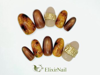 エリクサーネイル 新宿3丁目(Elixir Nail)/定額b カジュアル/クーポン使用
