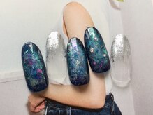 アウラ ネイルサロンアンドスクール(aula)/ギャラクシーネイル 