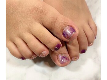 エイミー(eimy)/大理石ネイル