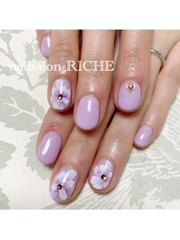 フラワーネイル！