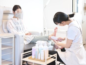 エムズネイル 高木店/ハンドフット同時施術可能♪