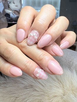 ヘアーアンドネイル ルシア(Hair&Nail Lucia)/ガーリーチェック柄