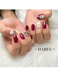 冬ボルドーと韓国パーツ