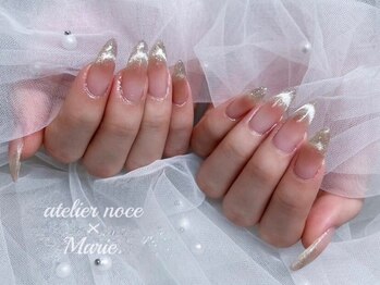 アトリエ ノーチェ マリー(atelier noce×Marie.)の写真/≪デザイン￥６２００～ご用意！！≫思わず「可愛い」気持ちの上がるお手元に仕上げます◎