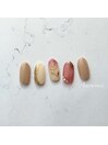 薔薇ネイル♪