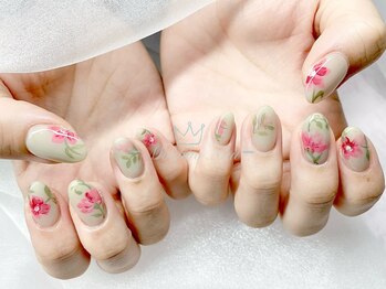 モルフォネイル(Morpho nail)/持ち込みデザイン